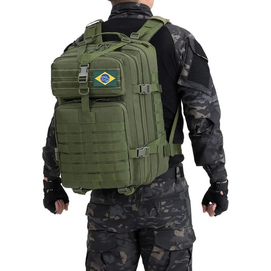 Assall Militärischer Taktischer Rucksack, verstärkt, wasserdicht, groß