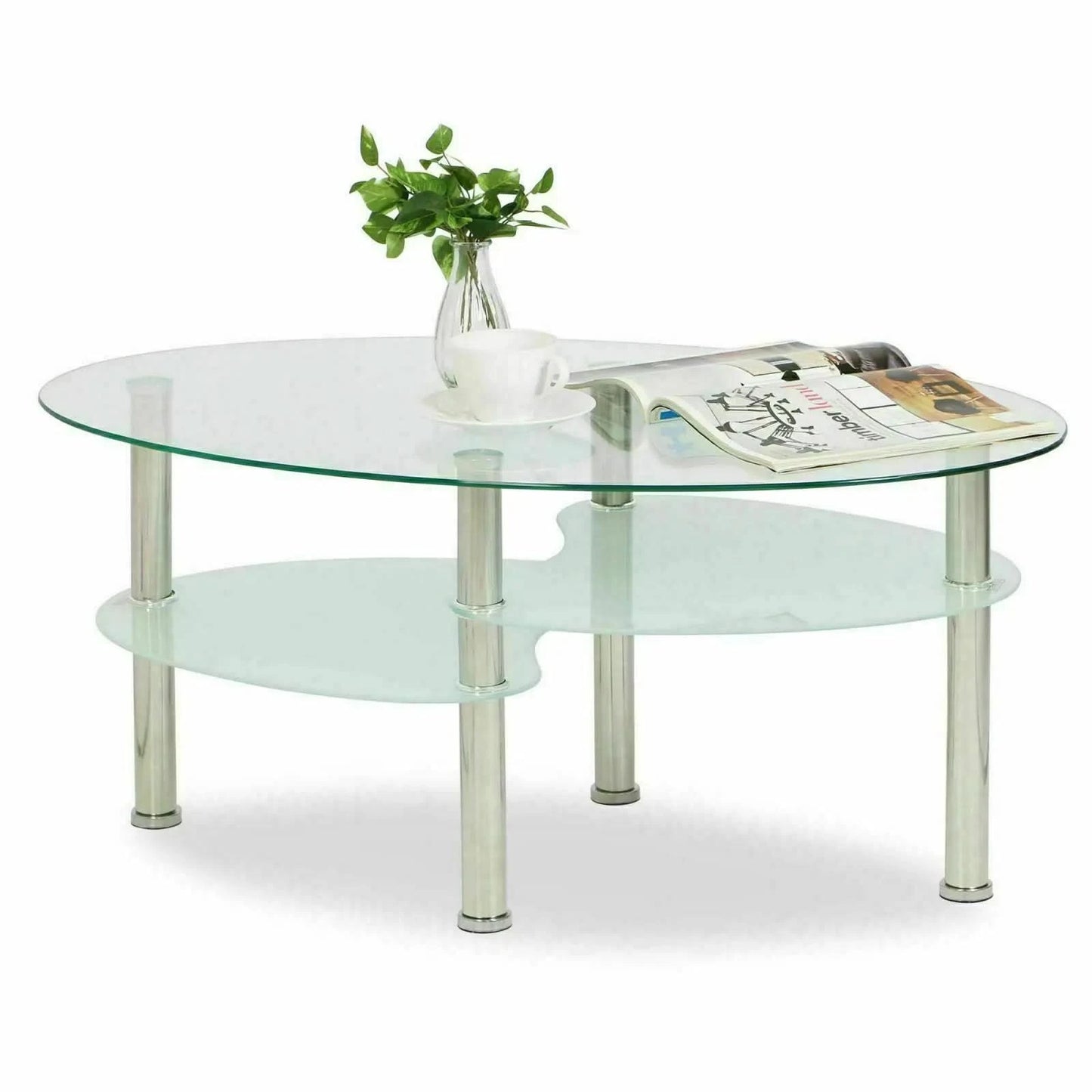 2019 Popular Center Table Modern Design Coffee Centre Table with Glass Top High Quality