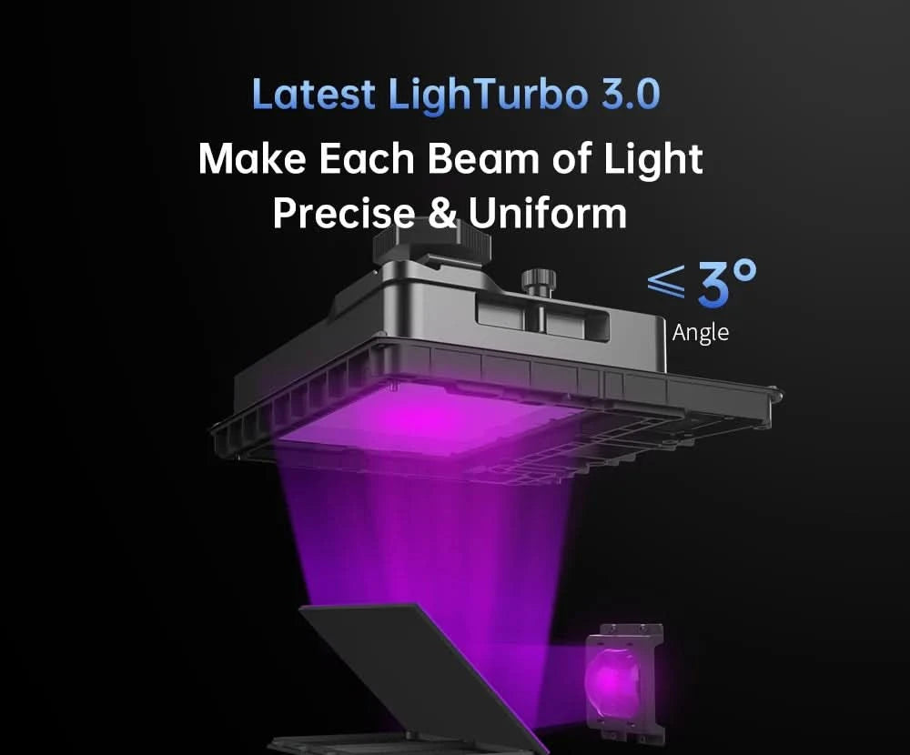 ANYCUBIC Photon Mono M7 Pro 14K Speed Up to 170mm/h Mono MSLA 3D Printer 10.1'' LCD Resin 3D Printer Size223*126*230m