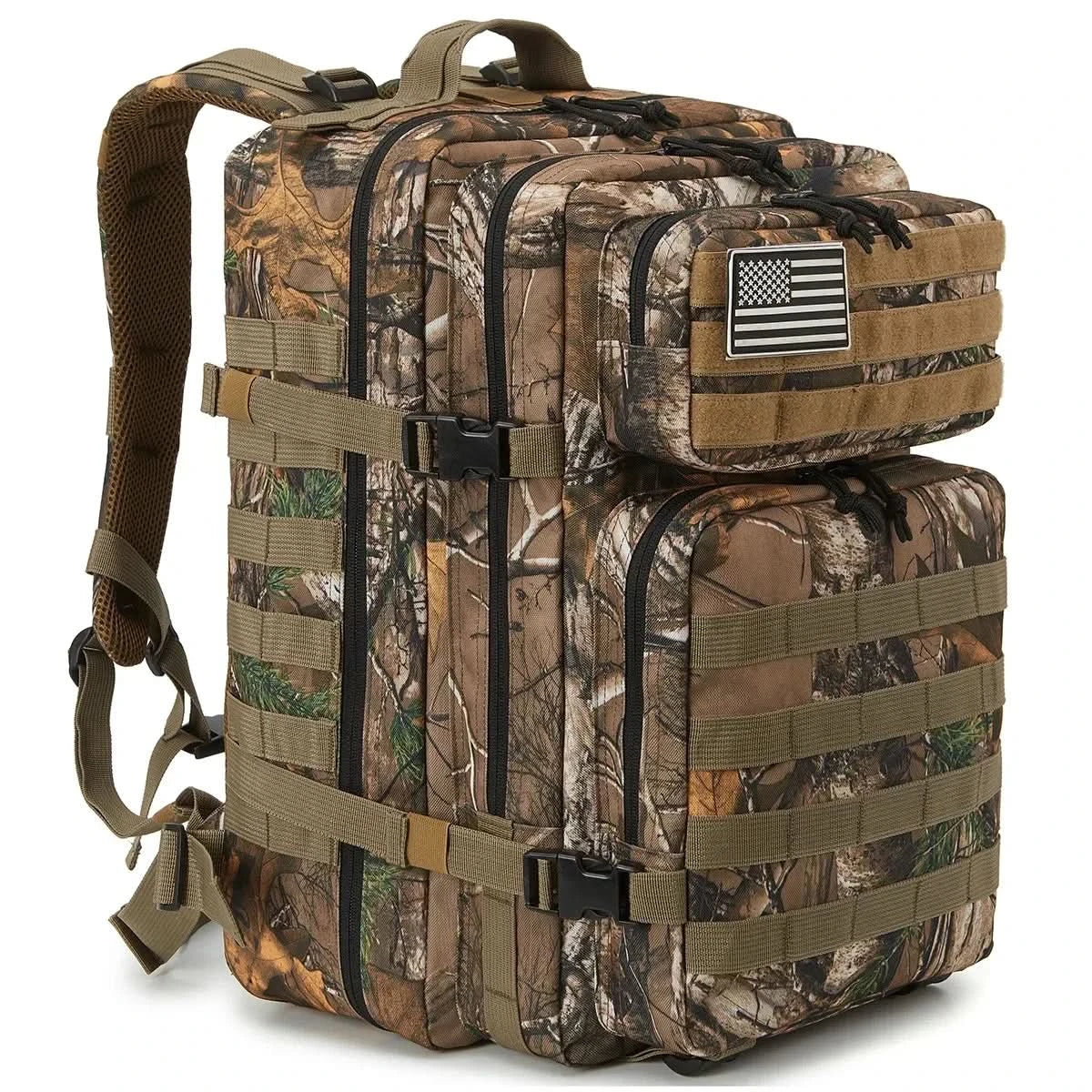 45L Tactical Backpack Large Capacity Outdoor Rucksack 3 Day Fitness Hiking Bag Hiking Camping Gear Backpacks
