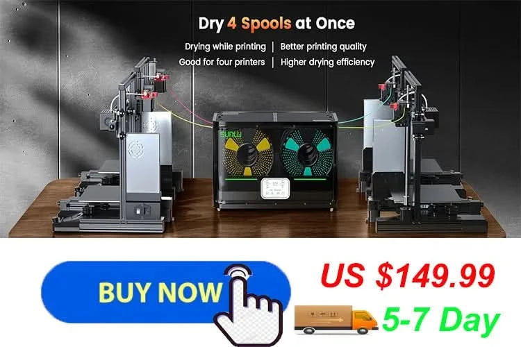 SUNLU 10KG 3D Filament PLA/PLA PLUS/PETG/Easy ABS Filamnet 1.75mm 10Roll 1KG Neatly Wound 3D Printer Filament for 3D Printer
