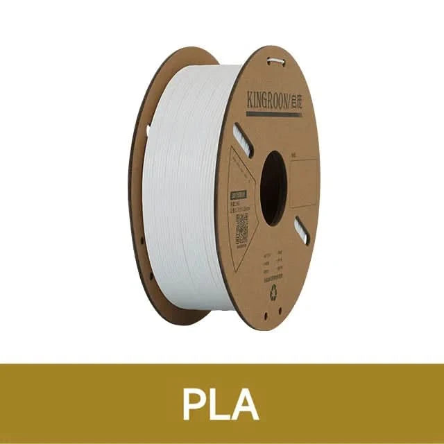 KINGROON Standard 1KG PLA PETG TPU ABS Filament 1.75mm +/- 0.03mm No bubbles 3D Printer Plastic, Random Spool