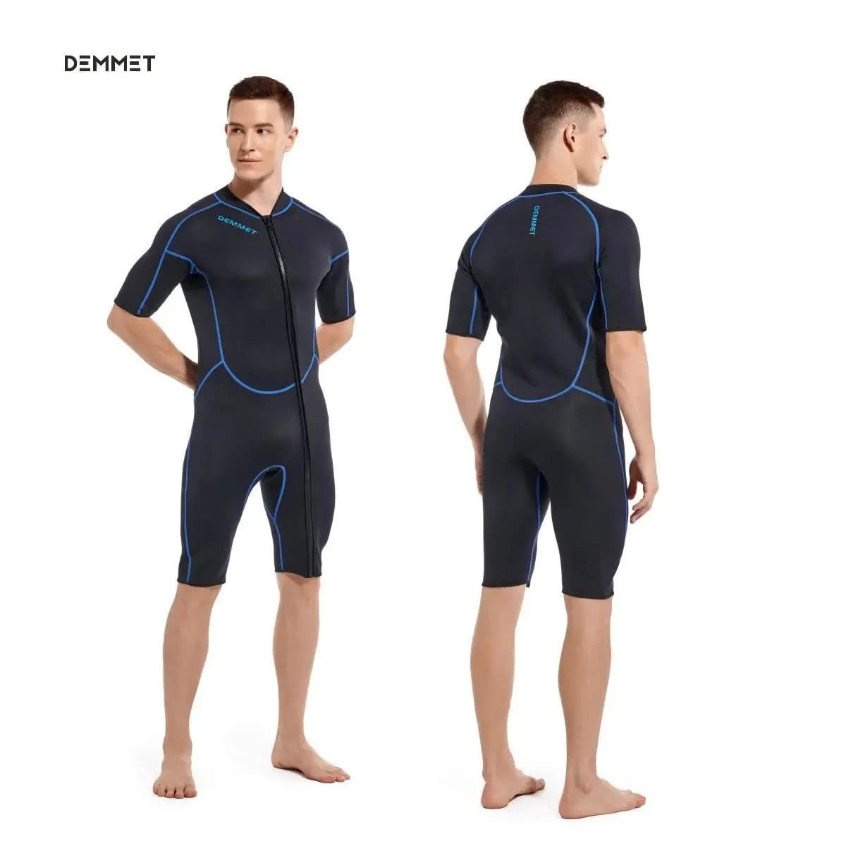 Scuba wetsuit 1.5MM-3MM One-piece neoprene Men Women Full Body Wetsuit Sunscreen White Warm Swimsuit Swimming Surfing Snorkeling