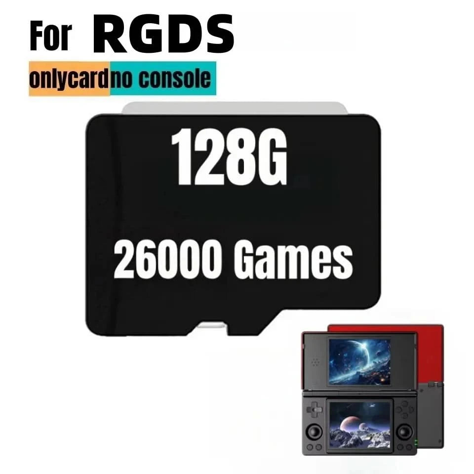 TF Card for Anbernic RG DS Popular Classic Retro Game PSP PS2 3DS Android 14 Portable Handheld 512G Sd Card Gifts
