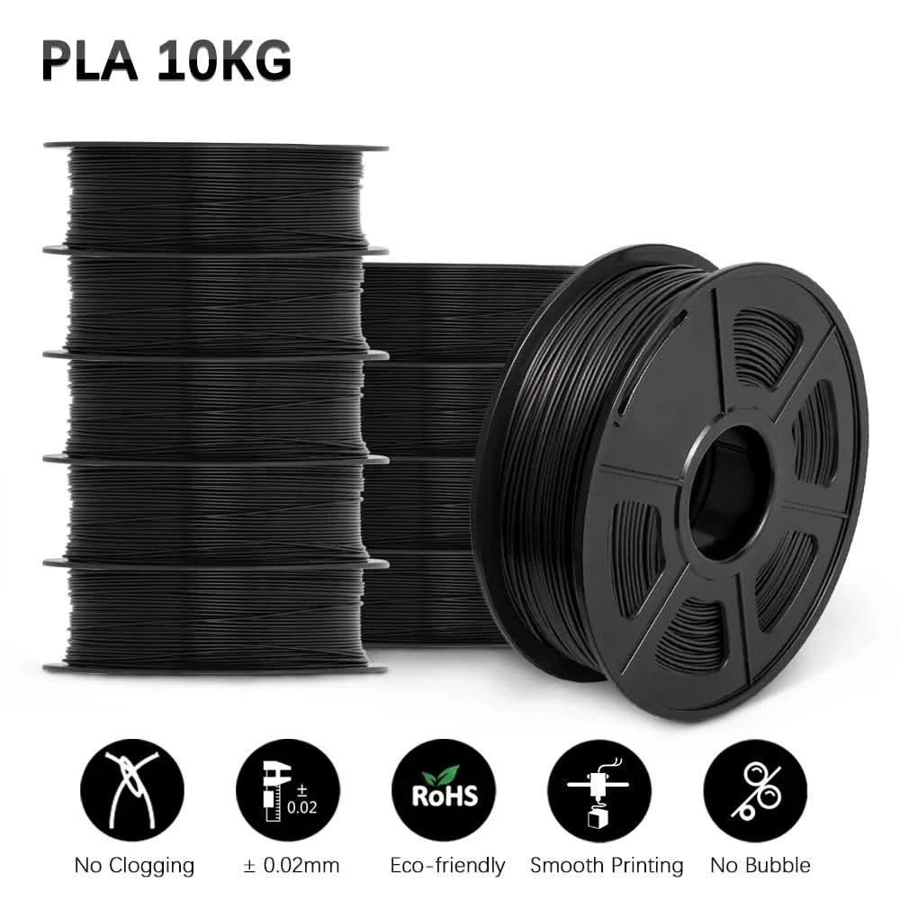 SUNLU 3D Filament PLA/PLA META/PETG/ABS/TPU/PLA MATTE 1.75mm 10Roll 1KG/0.5KG 3D Printer Filament for 3D Printer