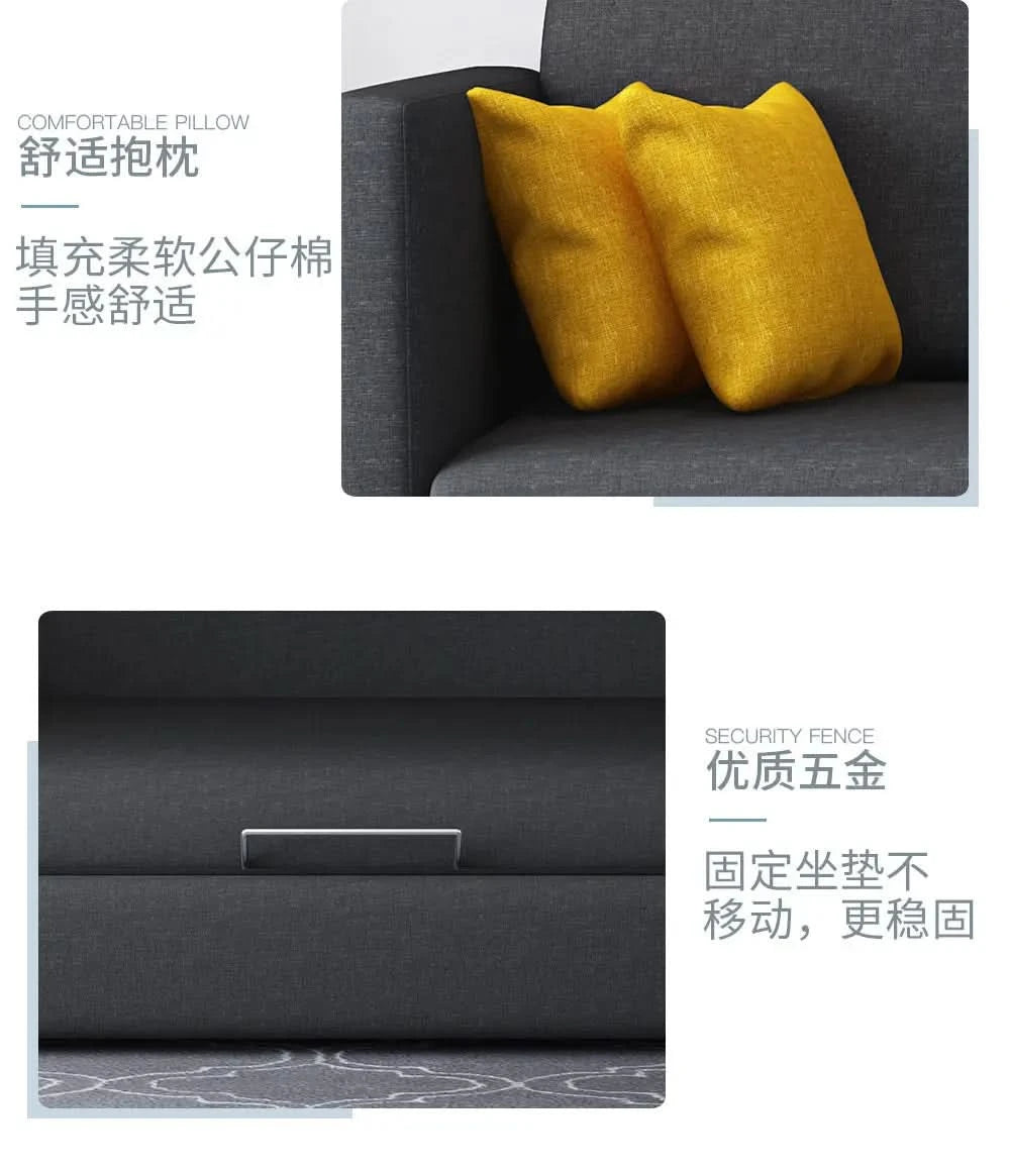 Apartment Multifunctional Living Room Sofas Small Apartment Sleeper Adults Luxury Sofa Comfortable Soft Meuble Maison Furniture