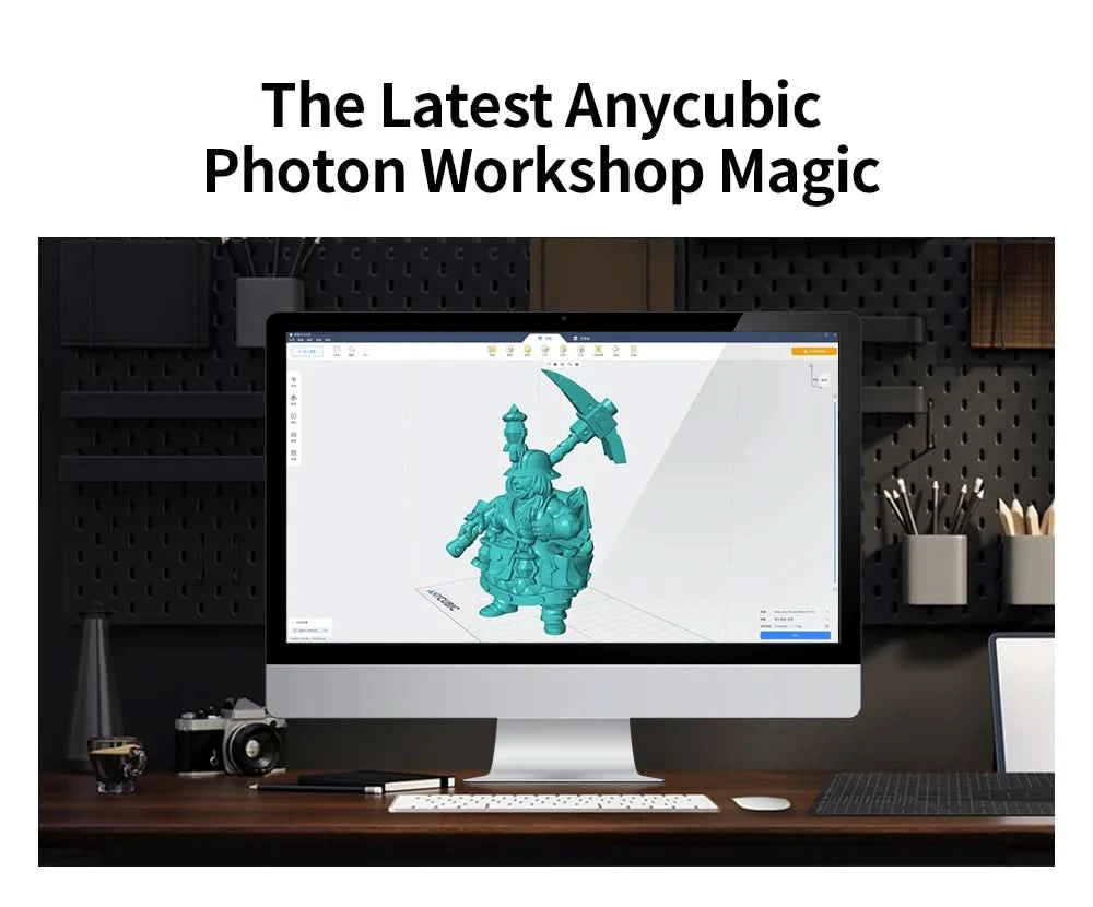 ANYCUBIC Photon Mono M7 Pro 14K Speed Up to 170mm/h Mono MSLA 3D Printer 10.1'' LCD Resin 3D Printer Size223*126*230m