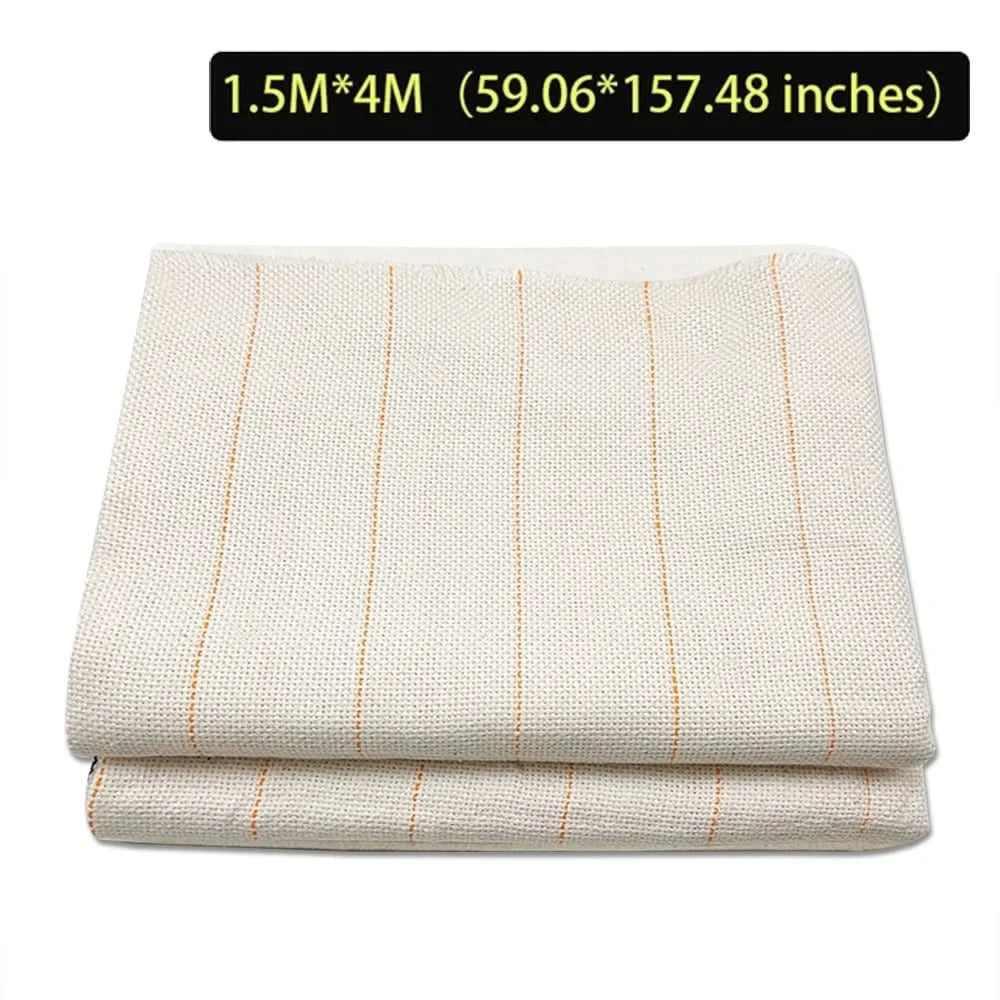 Primary Tufting Cloth,Backing Fabric For Electric Carpet Tufting Gun For Rug DIY Punch Needle Carpet Small Sizes 1.5/2/3/4/5M