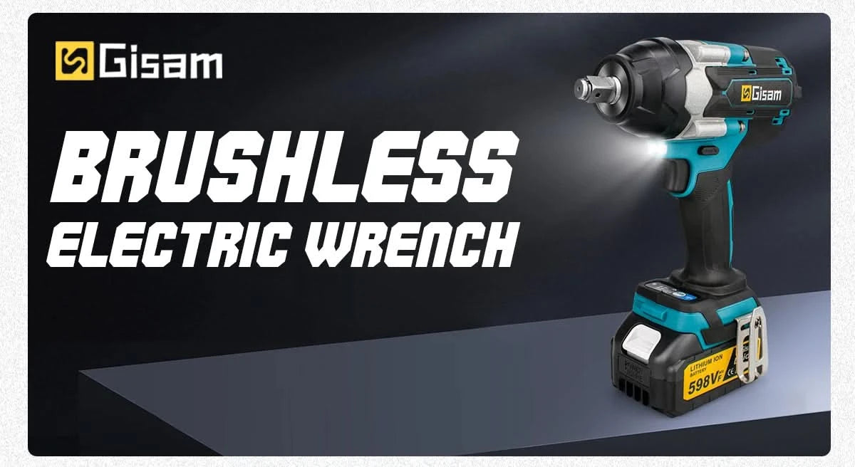 1800N.M Torque Brushless Electric Impact Wrench 1/2 inch Lithium-Ion Battery Cordless Wrench Tools For Makita 18V Battery Pins