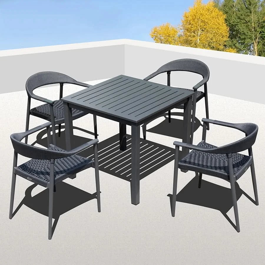 KT High End  Garden Furniture Set Outdoor Table Sets for Hotel Restaurant Garden