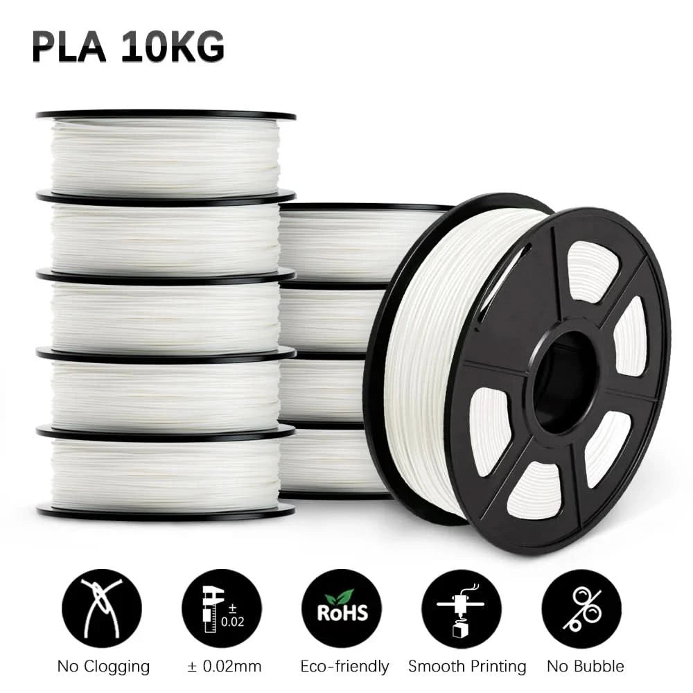 SUNLU 3D Filament PLA/PLA META/PETG/ABS/TPU/PLA MATTE 1.75mm 10Roll 1KG/0.5KG 3D Printer Filament for 3D Printer