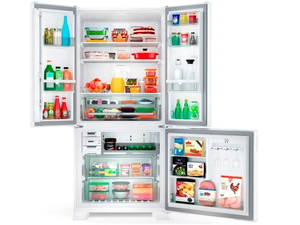 Brastemp Frost Free French Door Refrigerator White 554L BRO85AB - 220V