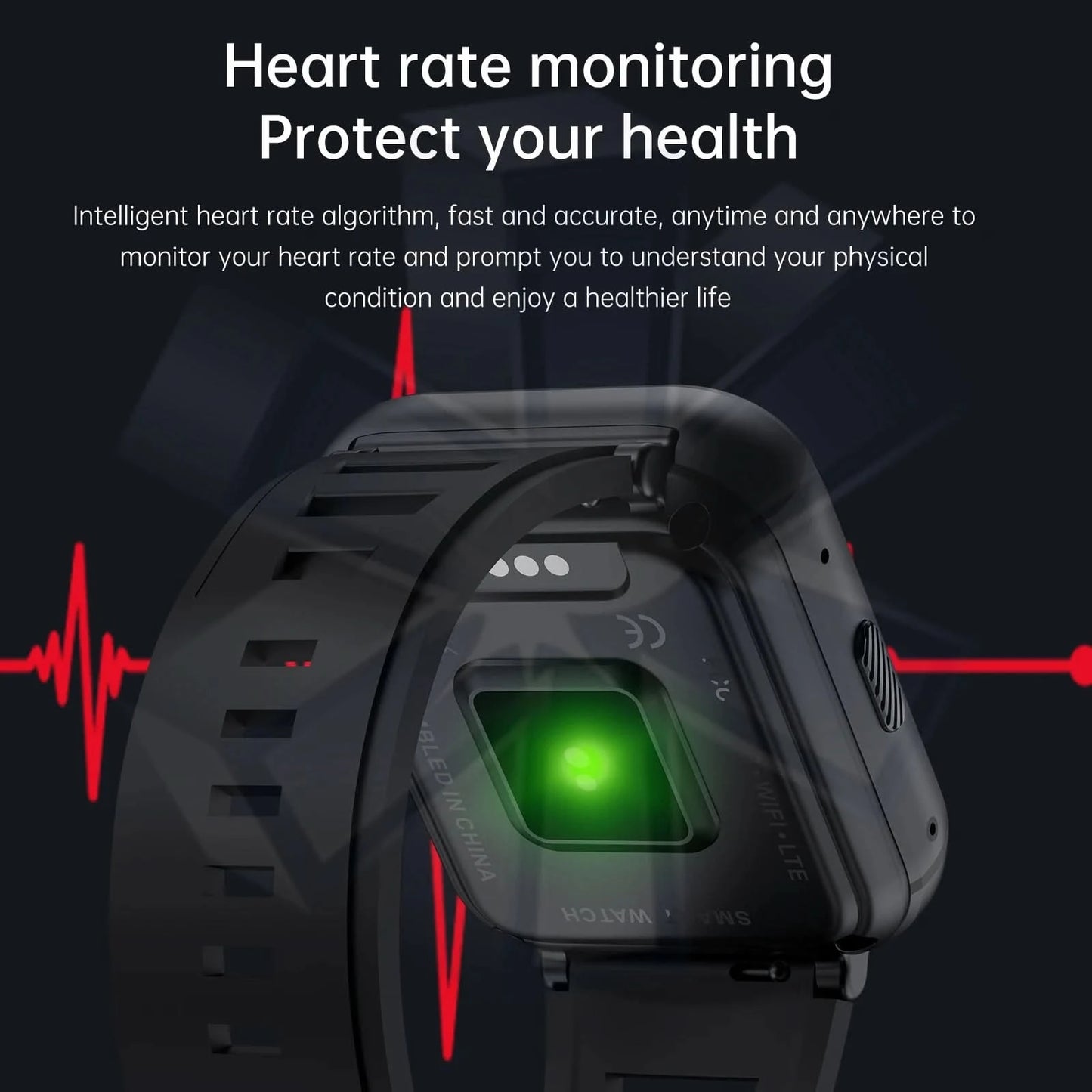 Q668 4G Smartwatch 2025 Watches 1.99 Inch Men Gift With SIM Wifi Android IOS Waterproof Outdoor GPS Smartwatch   For Xiaomi