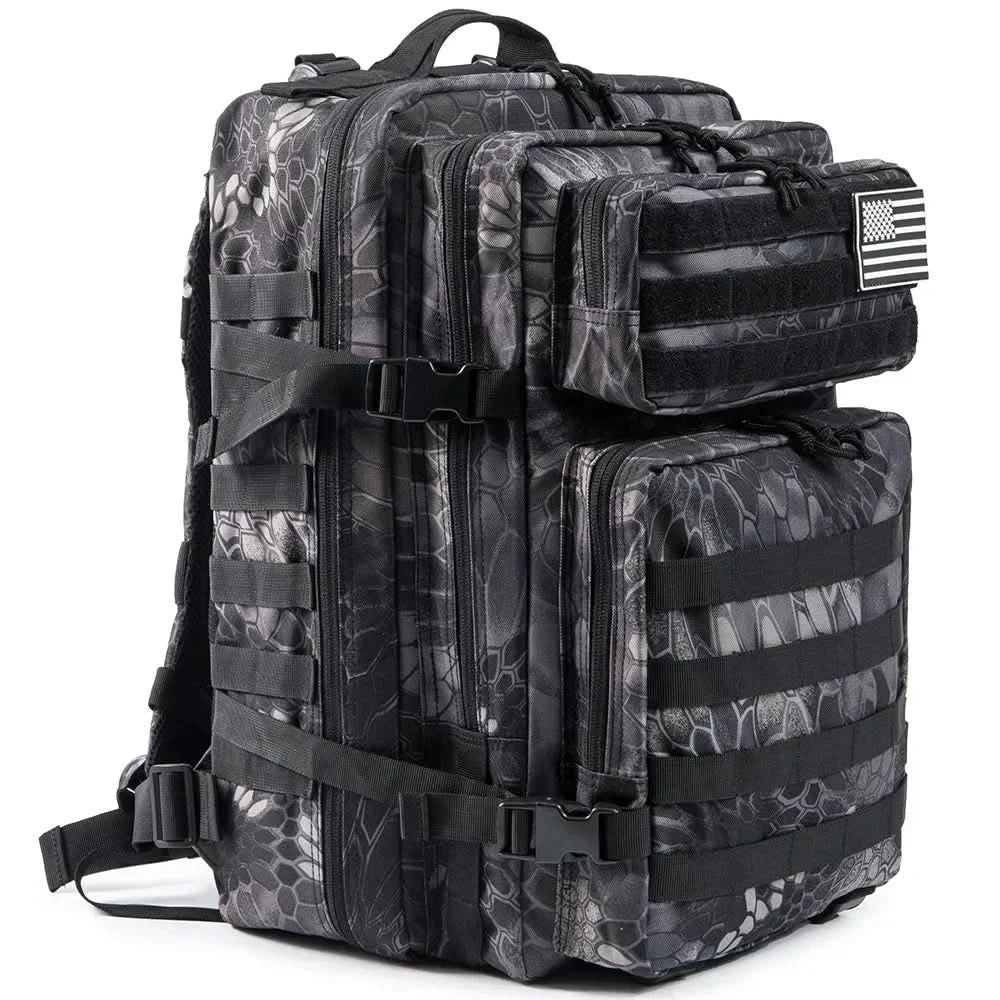 45L Tactical Backpack Large Capacity Outdoor Rucksack 3 Day Fitness Hiking Bag Hiking Camping Gear Backpacks