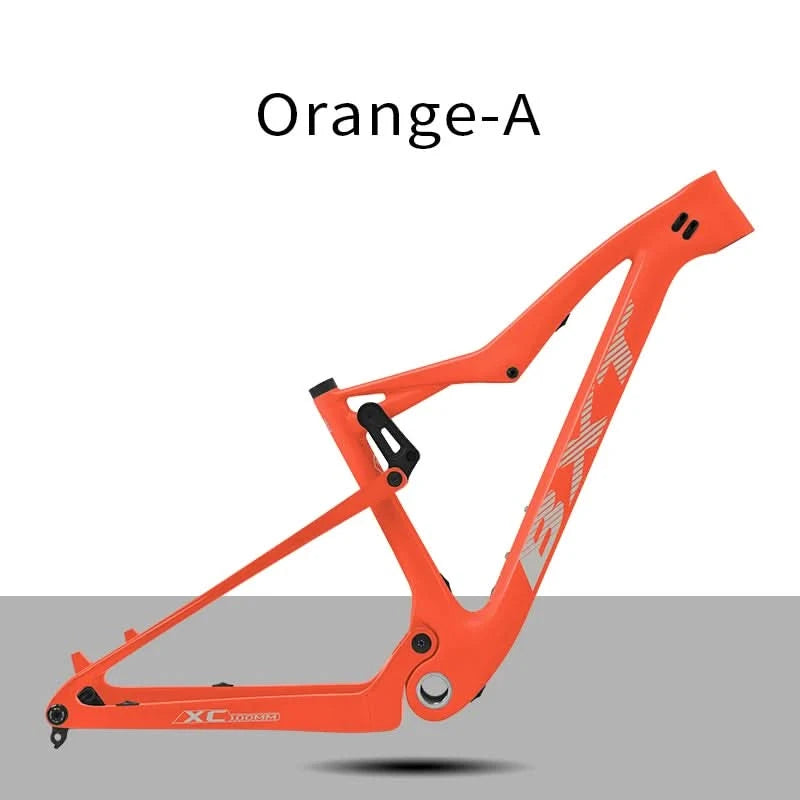 BXT NEW Full Suspension Boost 29er Frame XC Mountain Bicycle Thru Axle Frame UDH hanger