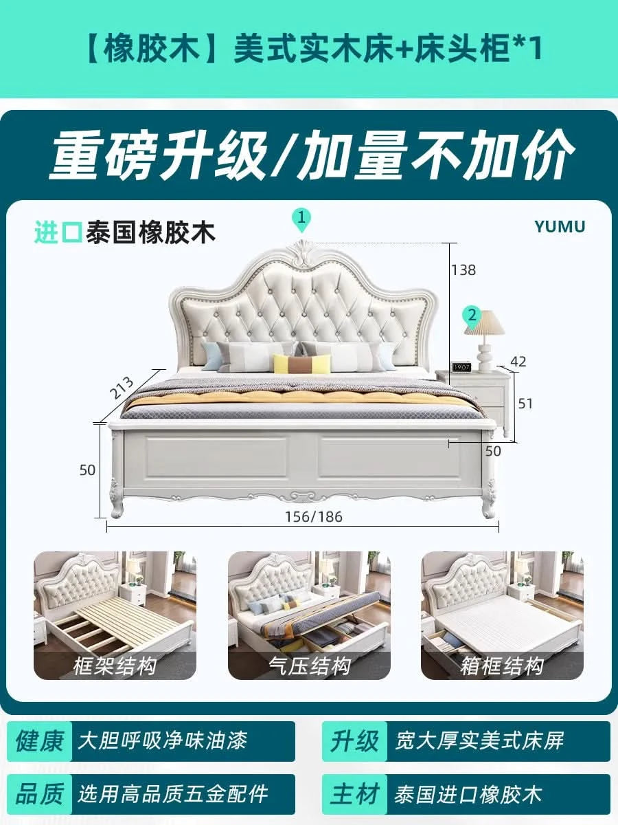 Design Bedroom Bed Children Luxury Single Full Girls Modern Headboards Bed Design Simple Letto Matrimoniale Unique Furniture
