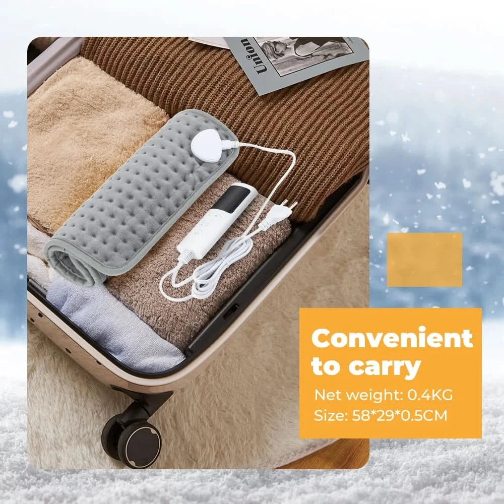 58*29cm Electric Heating Pad Physiotherapy Therapy Blanket Thermal Eliminate Fatigue Winter Warmer 110V 230V US/EU/UK Plug