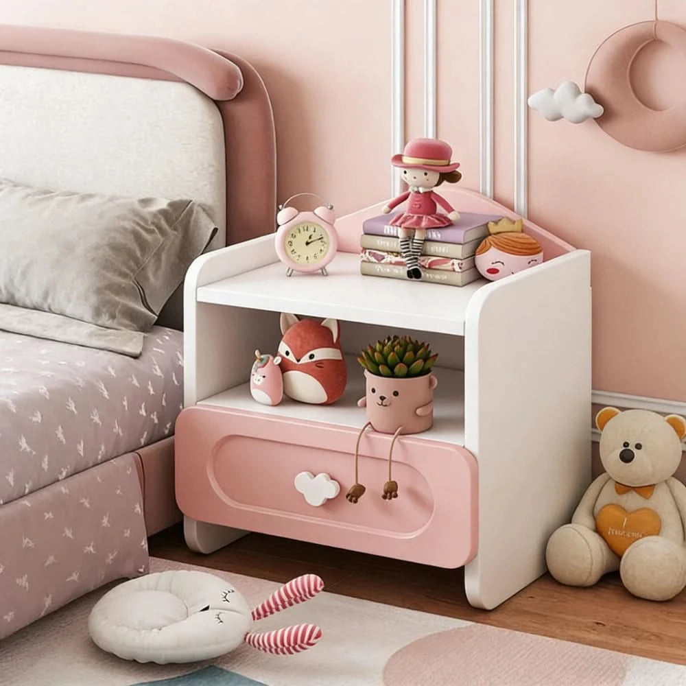 Modern Nightstand Bed Side Table Dressing Bedside Table Small Cabinet Sofa Tea Table Multifunctional Cabinet Furniture