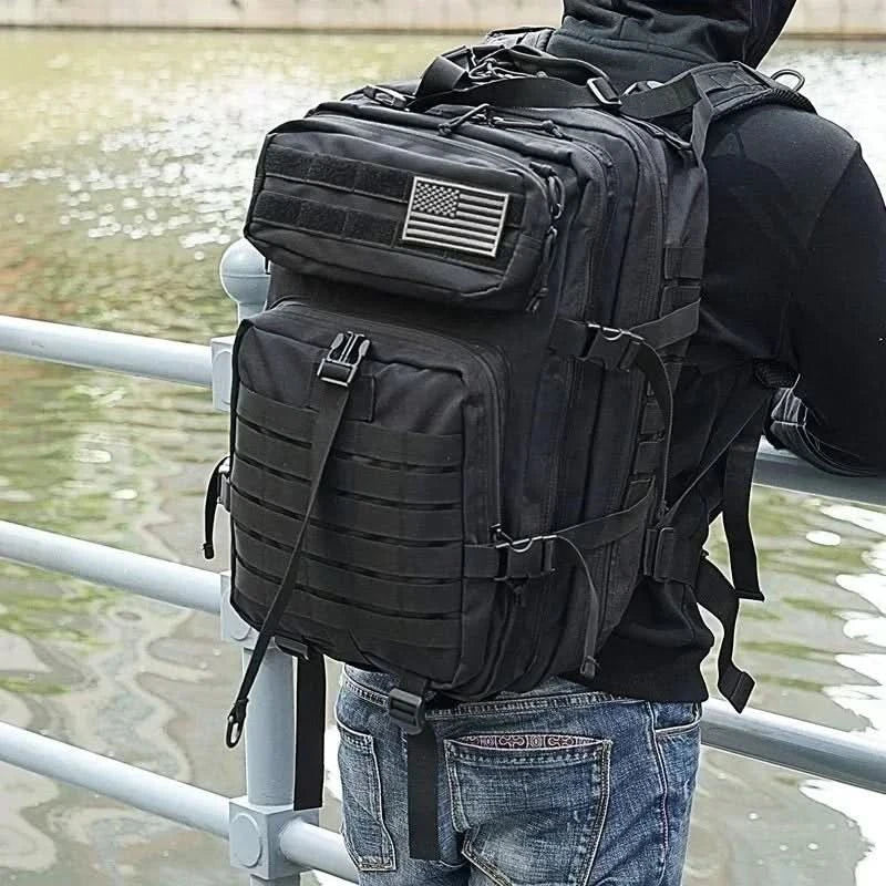 45L Man Hunting Tactical Backpacks Outdoor Traveling Trekking  Bags Outdoor 3P School Pack EDC Molle Pack for Hiking Bag