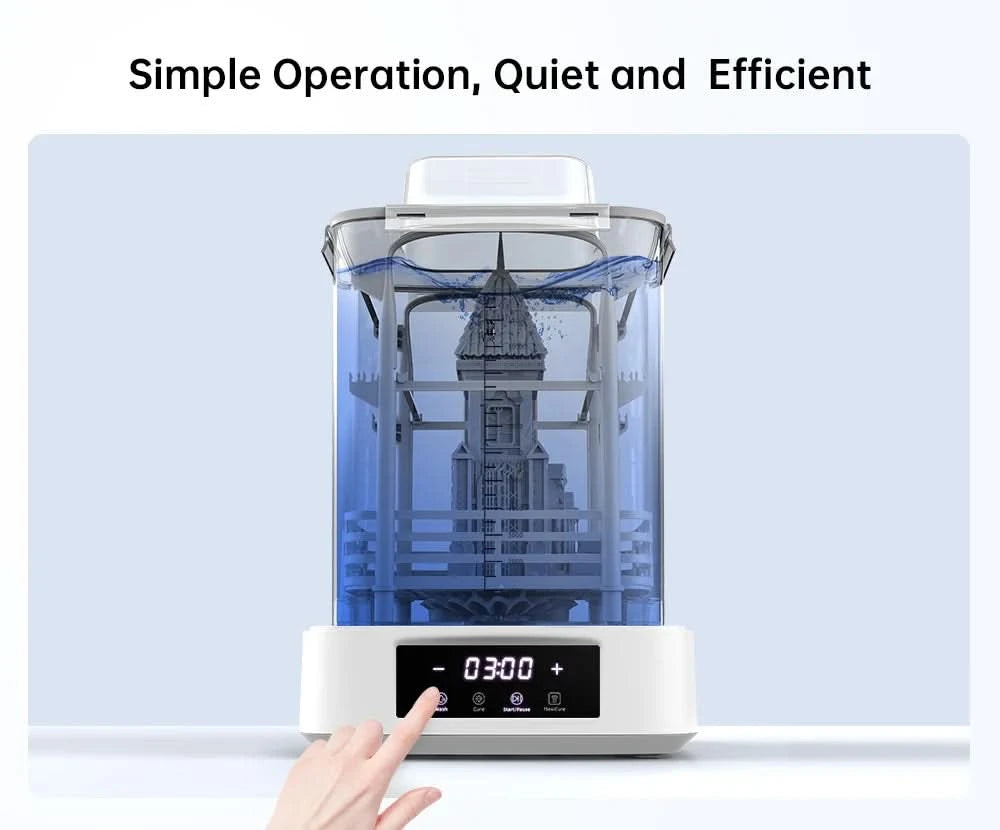 ANYCUBIC Wash & Cure 3 Plus Washing Curing 2 in 1 Machine For 12K Mono M5s 6K Mono X 6Ks LCD 3D Printer 3D Printing Models