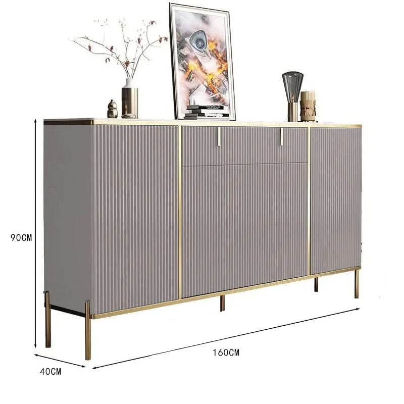 Fashion Modern  Cabinets Living Room Storage Modern Open Space Saving Display Cabinet Trendy Big Vitrina Home Furniture