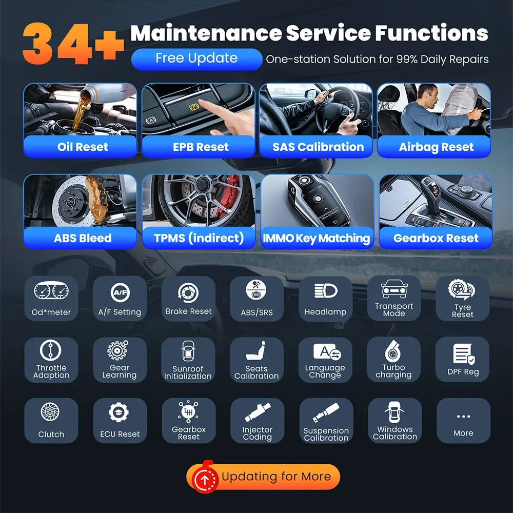 THINKCAR THINKSCAN 689BT Key Programming TKEY 101 Automotive Diagnostic Tool Bi directional Obd2 Scanner ECU Coding CANFD DOIP