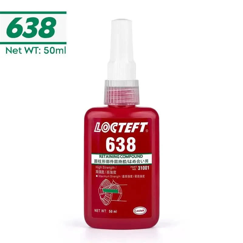 50/10ML Threadlocker 222 242 243 262 271 272 277 680Anaerobic Threadlocker Screw Adhesive Glue Anti-loose Thread Locking Agent