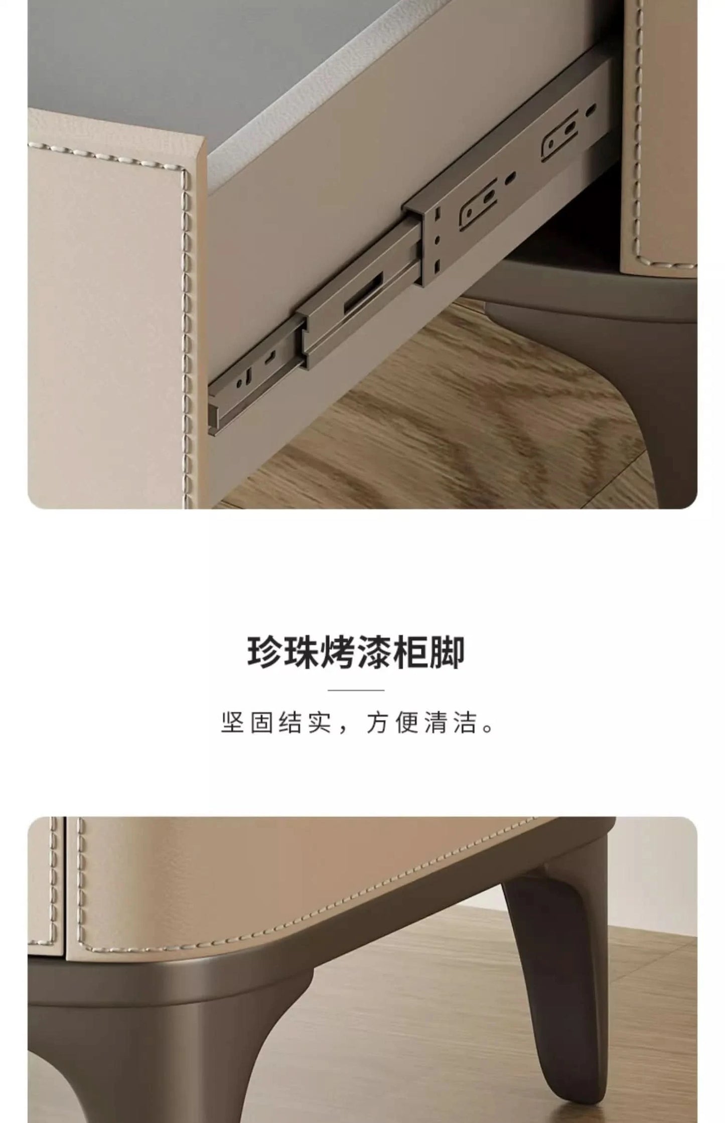 Space Saving Bedside Table Bedroom Modern Drawers Storage Bedside Table Unique Luxury Mesitas De Noche Dormitorio Home Furniture
