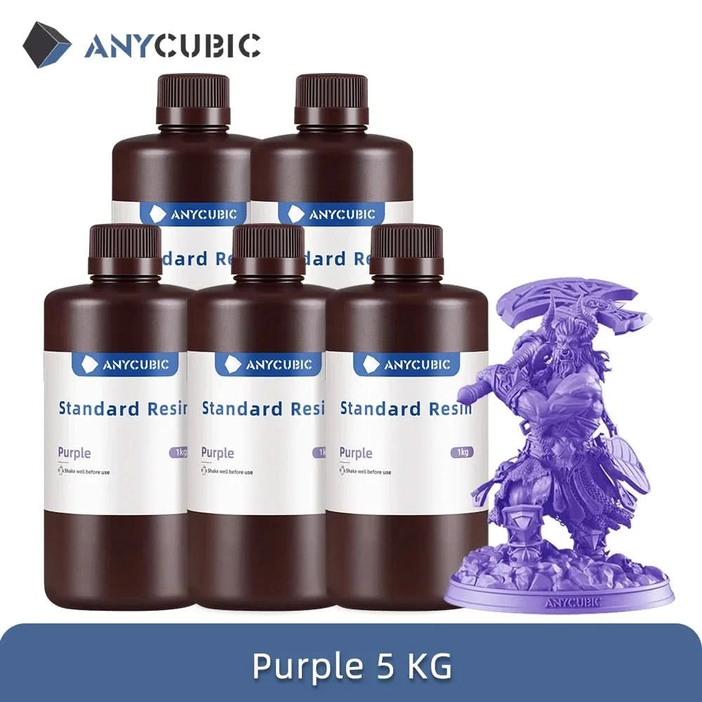 ANYCUBIC Standard Resin 3D Printer High Precision 405nm UV Curing Resin LCD 3D Printing UV Resin Materials For Photon Mono