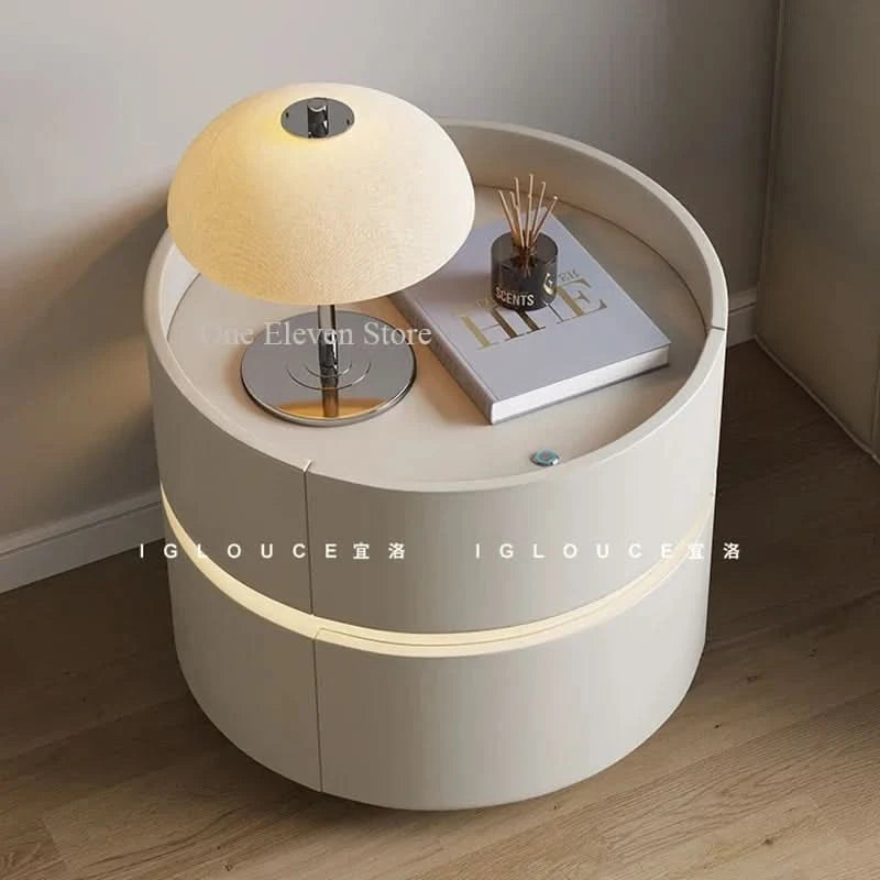 Nightstands Room Cool Stuff Bedroom Multifunction Bedside Table Chest Drawers Home Wood Nordic Cabinet Mesa Bedroom Furniture