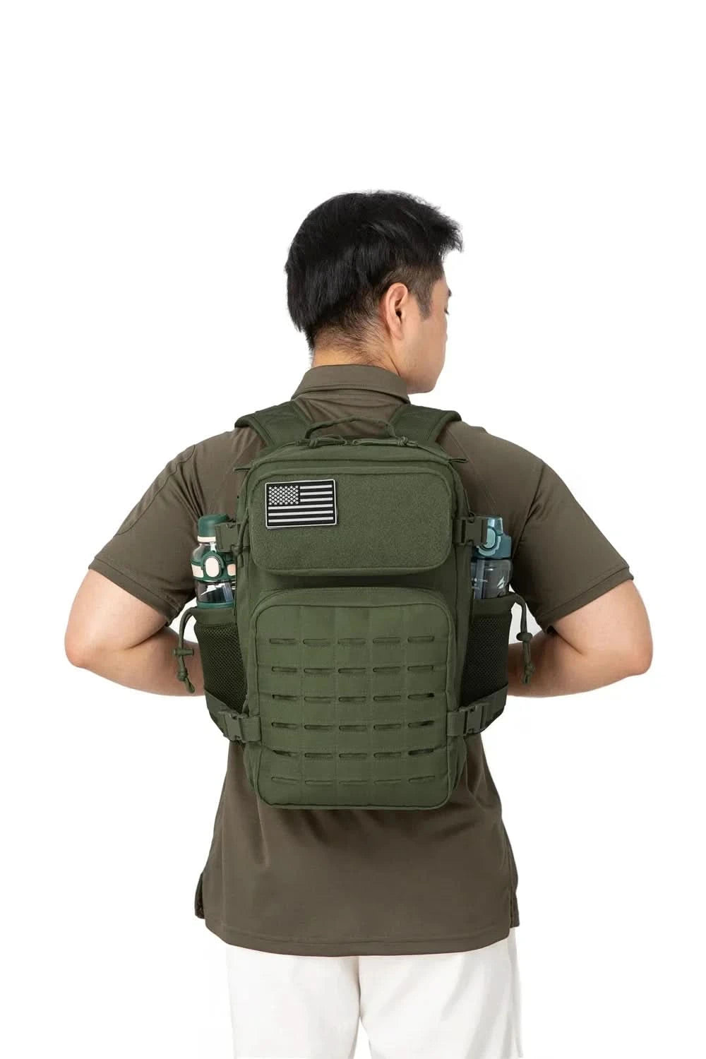 25L/45L Men's and Women's Tactical Backpacks , Outdoor Activities, Small School Backpacks with Water Bottle Holder