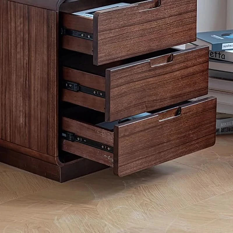 European Retro Nightstands Organizer Drawer Trendy Bedroom Hidden Storage Nightstands Bedsides Classic Mesa De Noche Furniture