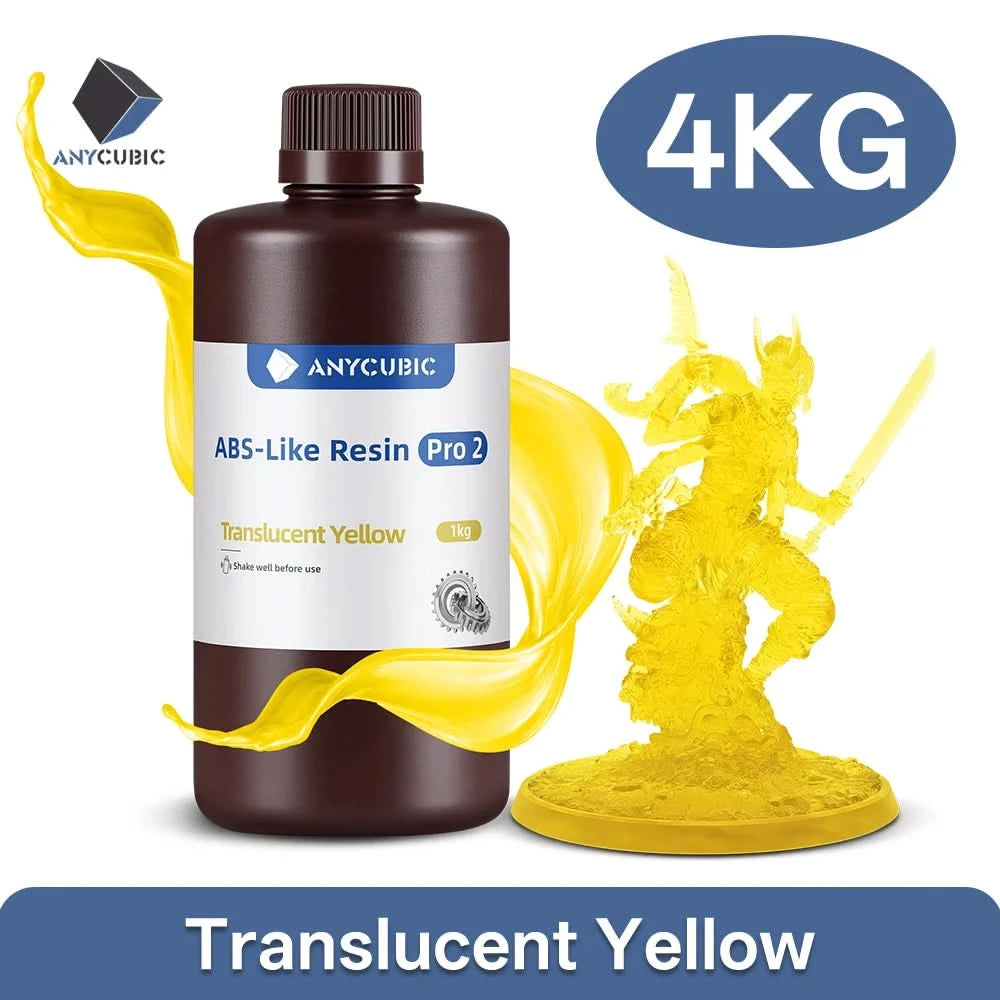 ANYCUBIC Like ABS Pro 2 405nm 3D Printer UV Resin For LCD SLA DLP Printers Quick Curing Liquid Bottle Resina For Photon Mono 2