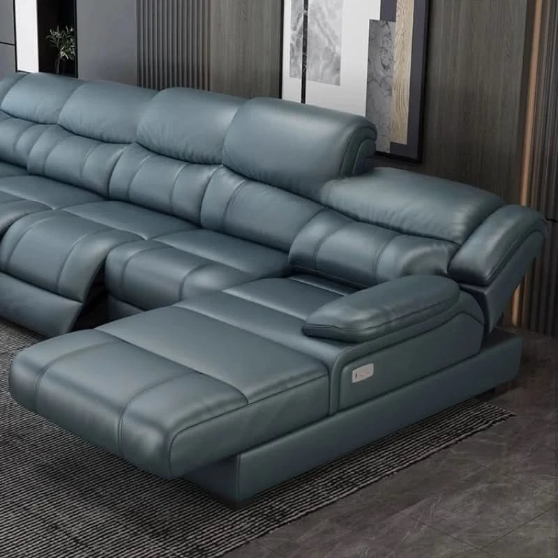 Luxury Function Living Room Sofa Leather Waterproof Designer European Living Room Sofa Reading Children Sofas Camas Furnitures