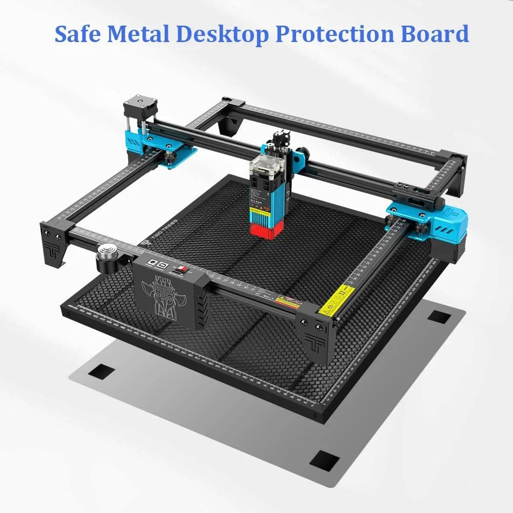 TWOTREES Honeycomb Working Table for CO2/Diode Laser Engraving and Cutting Machine | Durable Laser Metal Bed CNC tools
