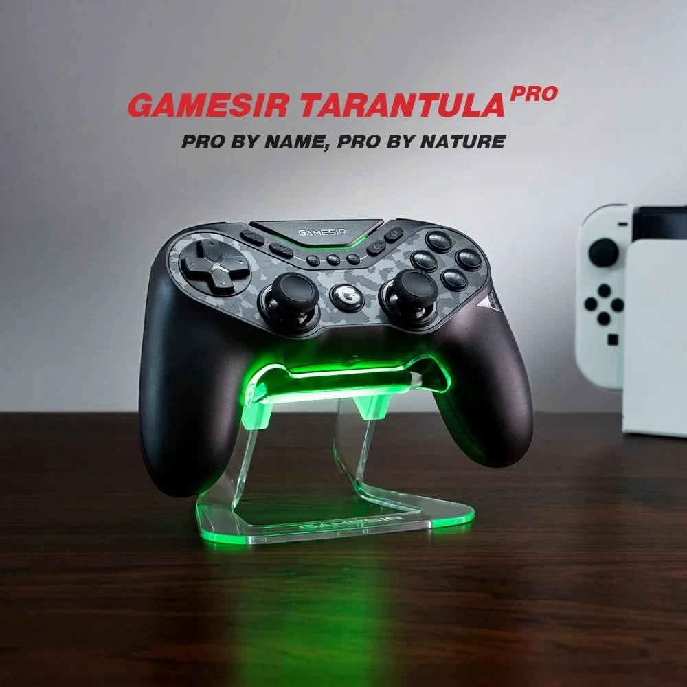 GameSir Tarantula Pro Switch 2 controller wireless gamepad with 9 mappable buttons 6-axis gyroscope Hall Effect triggers and NFC