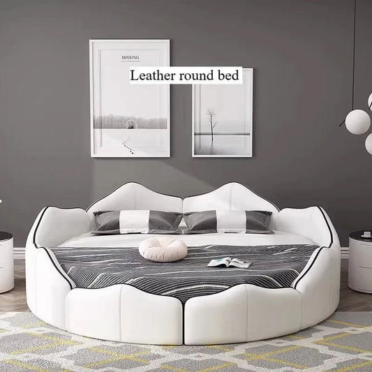 Bedrooms King Size Bed Luxury Aesthetic Two Persons Beds Wooden Frame Sleeping Muebles Para Dormitorio House Accessories