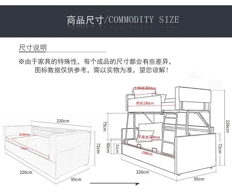 Folding Double Living Room Sofa Comfortable Adults Game Sleeper Sofa Apartment Multifunctional Divano Soggiorno Home Furniture