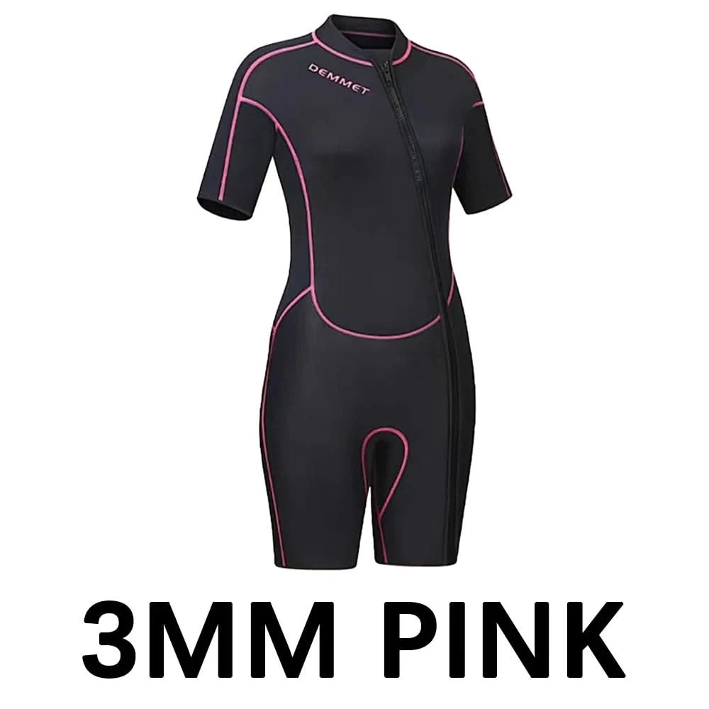Scuba wetsuit 1.5MM-3MM One-piece neoprene Men Women Full Body Wetsuit Sunscreen White Warm Swimsuit Swimming Surfing Snorkeling