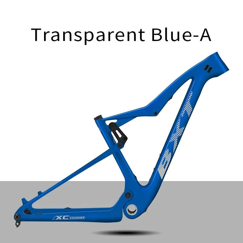 BXT NEW Full Suspension Boost 29er Frame XC Mountain Bicycle Thru Axle Frame UDH hanger