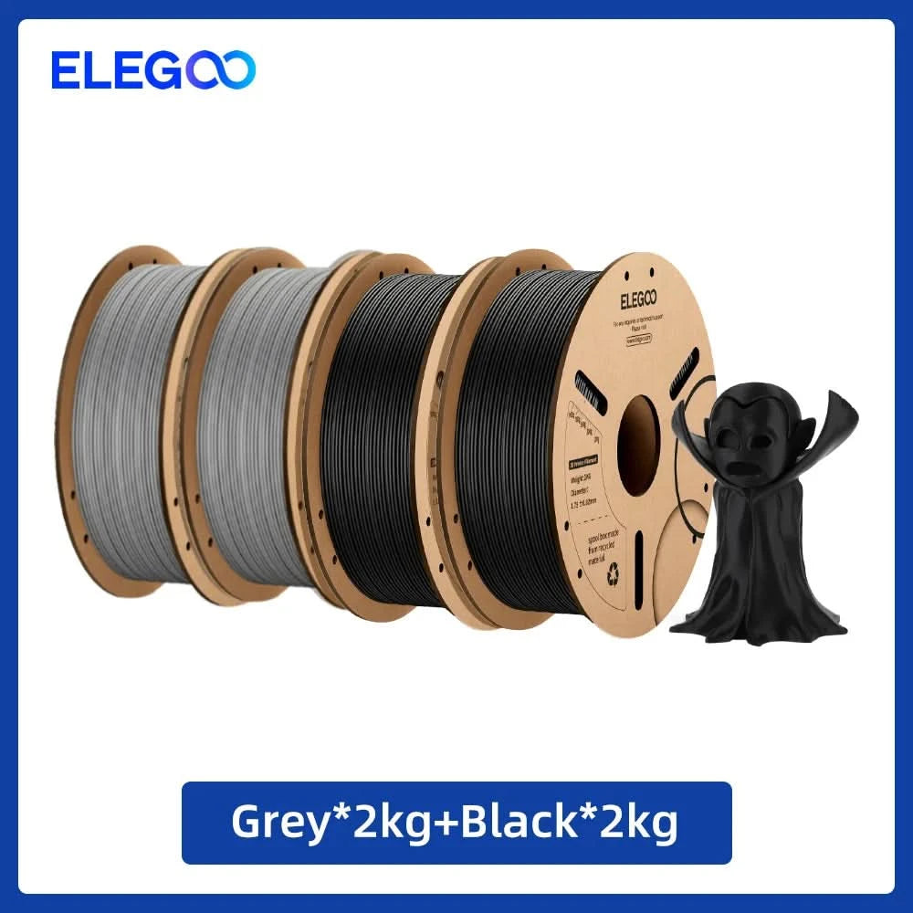 ELEGOO 1.75mm PLA Filament 1kg Plastic 3D PLA for 3D Printer Consumables Material for FDM 3D Printer NEPTUNE 3 PRO
