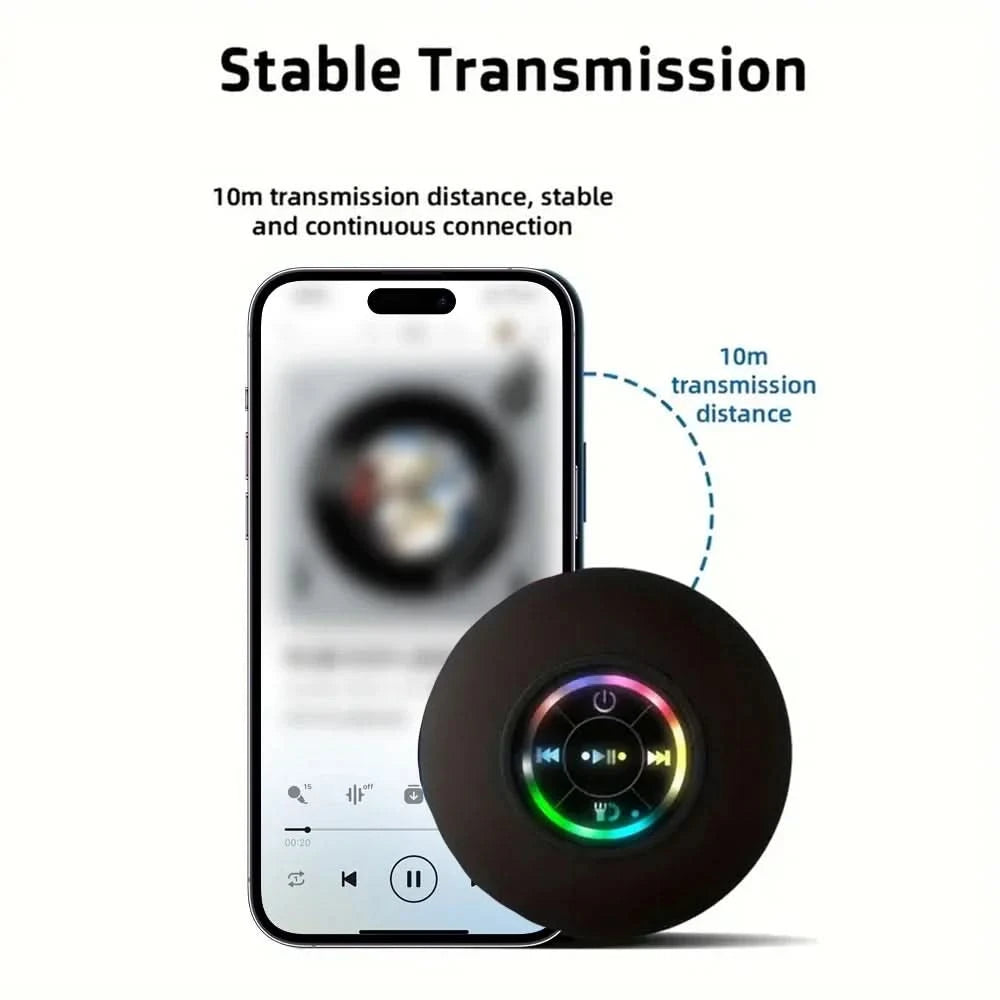 Bluetooth-Lautsprecher mit Saugnapf