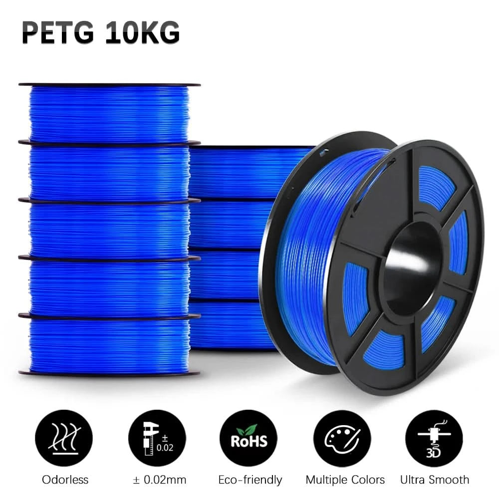 SUNLU 3D Filament PLA/PLA META/PETG/ABS/TPU/PLA MATTE 1.75mm 10Roll 1KG/0.5KG 3D Printer Filament for 3D Printer