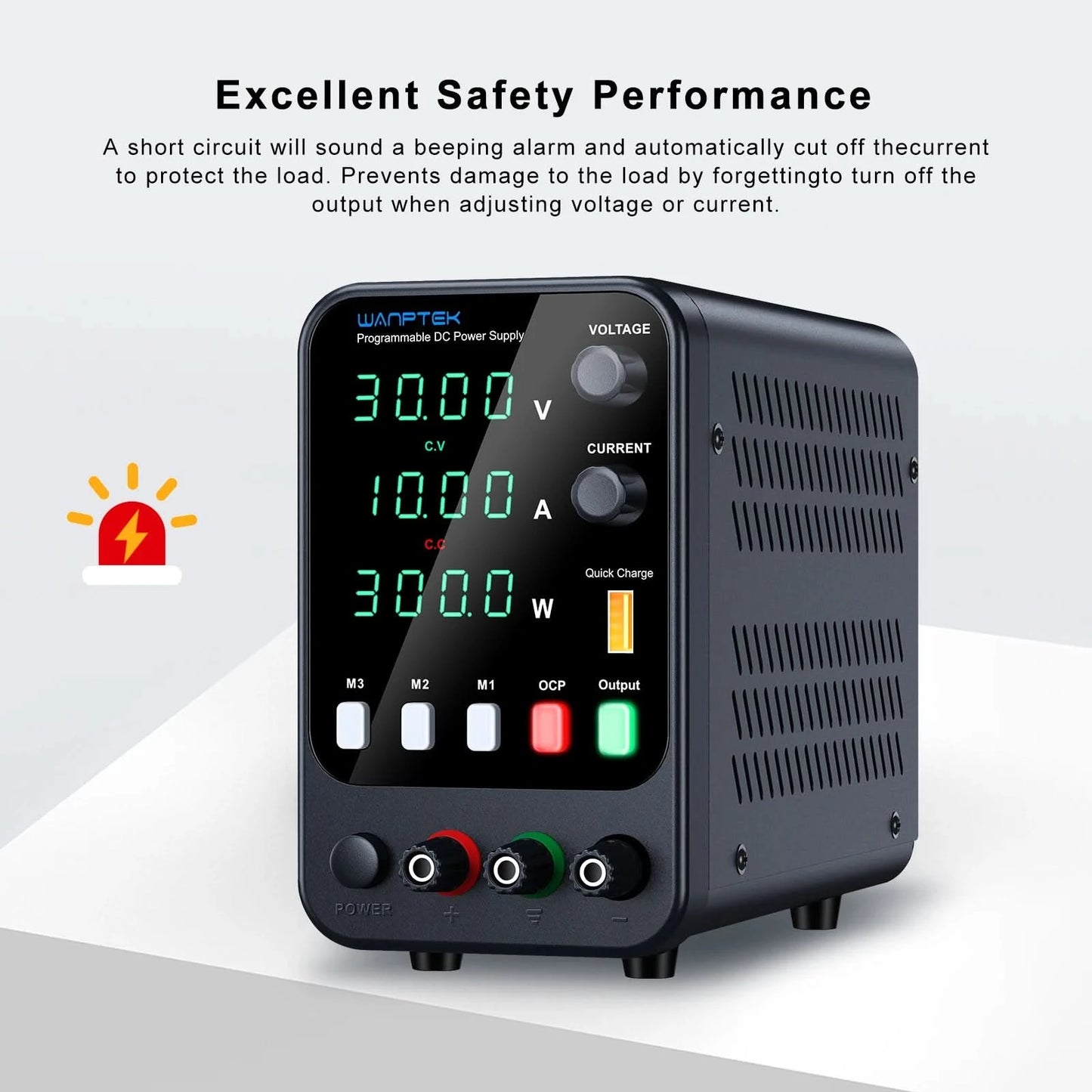 Wanptek Laboratory Power Supply Adjustable 30V 60V 120V For Phone Repair Regulated Lab Bench DC Power Supplies