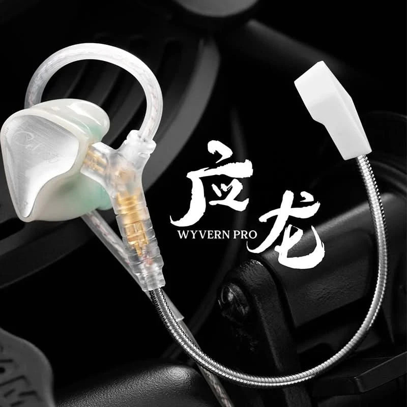Kinera Celest Wyvern PRO/Wyvern IEM Audio With Detachable Boom Microphone Earphone Cable Gaming DJ Music Earphones