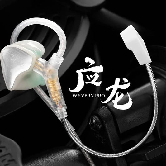 Kinera Celest Wyvern PRO/Wyvern In-Ear-Kopfhörer mit abnehmbarem Boom-Mikrofon, Kopfhörerkabel, Gaming-DJ-Musikkopfhörer