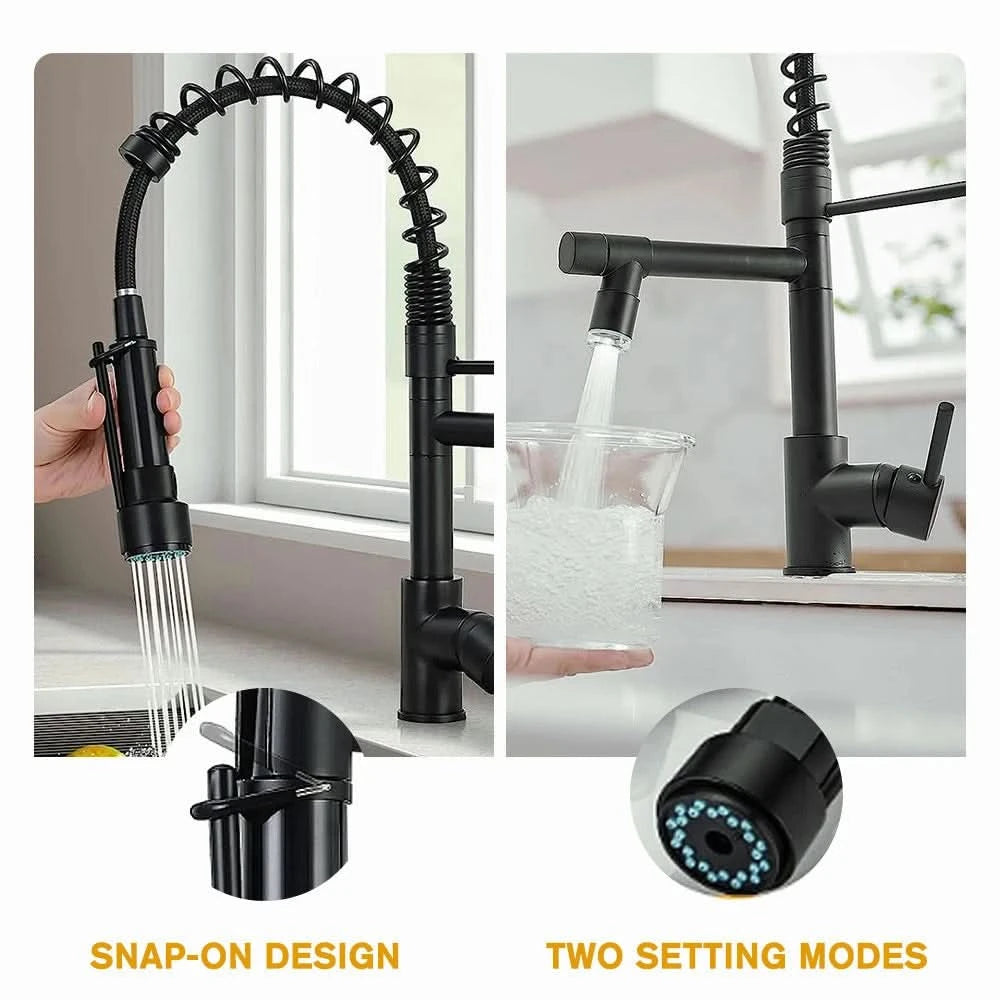 Torneira Cozinha Gourmet 50cm Spray Articulado 2 Jatos 100% Metal Cromada Envio 12h SP