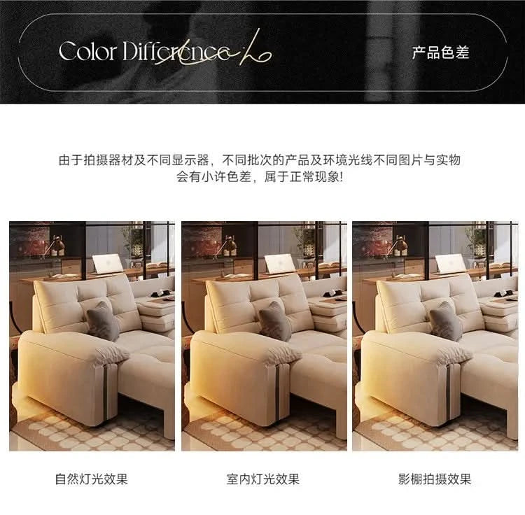 Multifunctional Lounge Electric Sofa Modern Fashion Retractable Sofa Bed Luxury Modern Full Size Frame Furniture Living Room