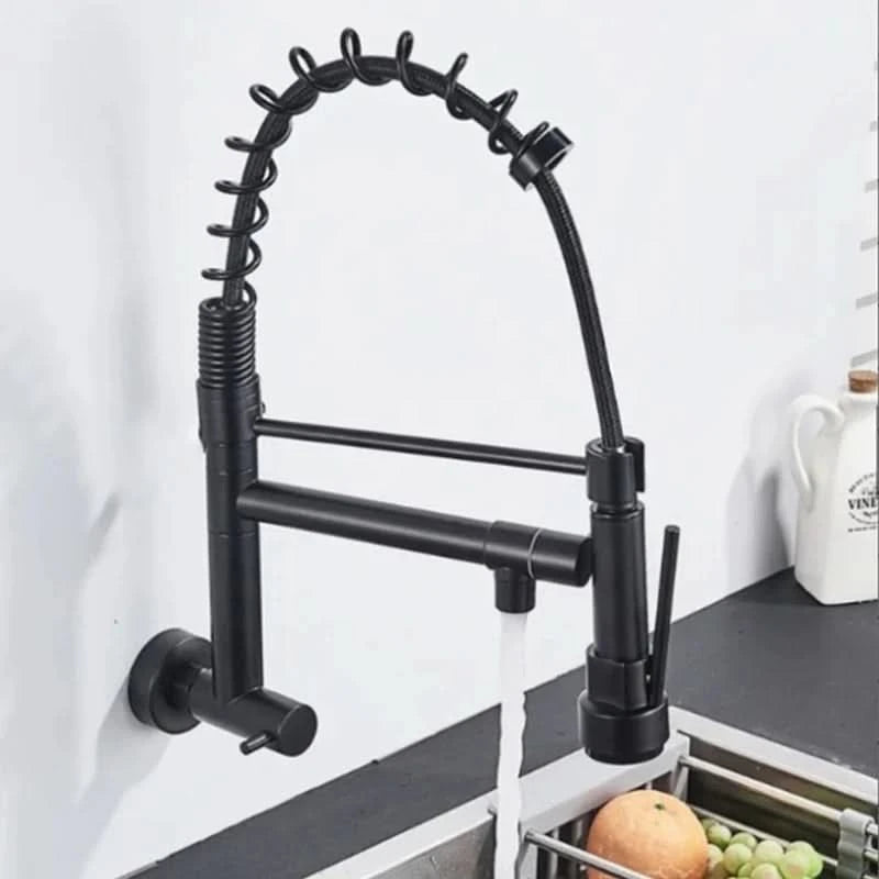 Torneira Cozinha Gourmet 50cm Spray Articulado 2 Jatos 100% Metal Cromada Envio 12h SP