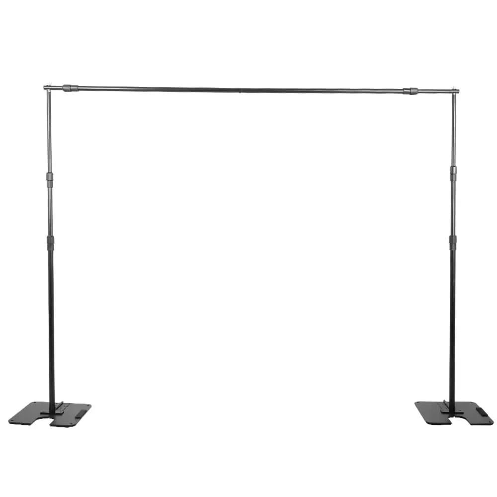 SH Double-Crossbar Backdrop Background Stand Frame Support System For Photography Photo Studio Video Muslin Green Screen